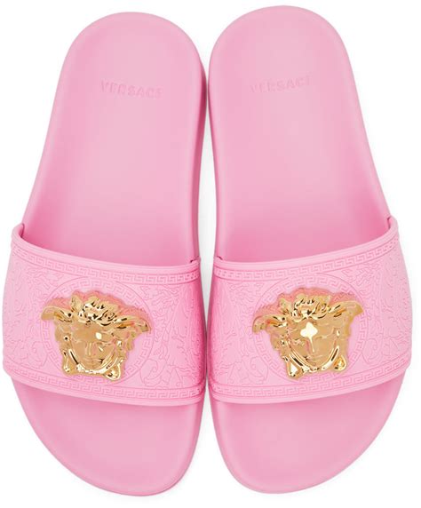 versace for girls|Versace pink slides girls.